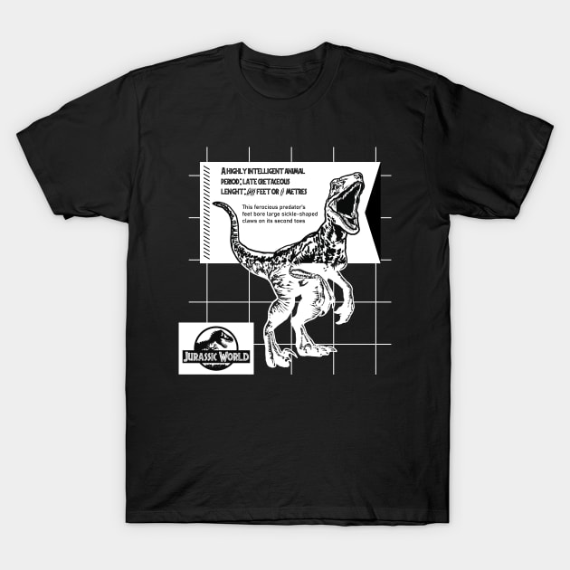 Jurassic World T-Shirt by Marina_Povkhanych_Art